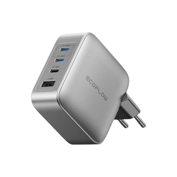 EcoFlow RAPID Pro Charger 140 W – GaN – 4 portar