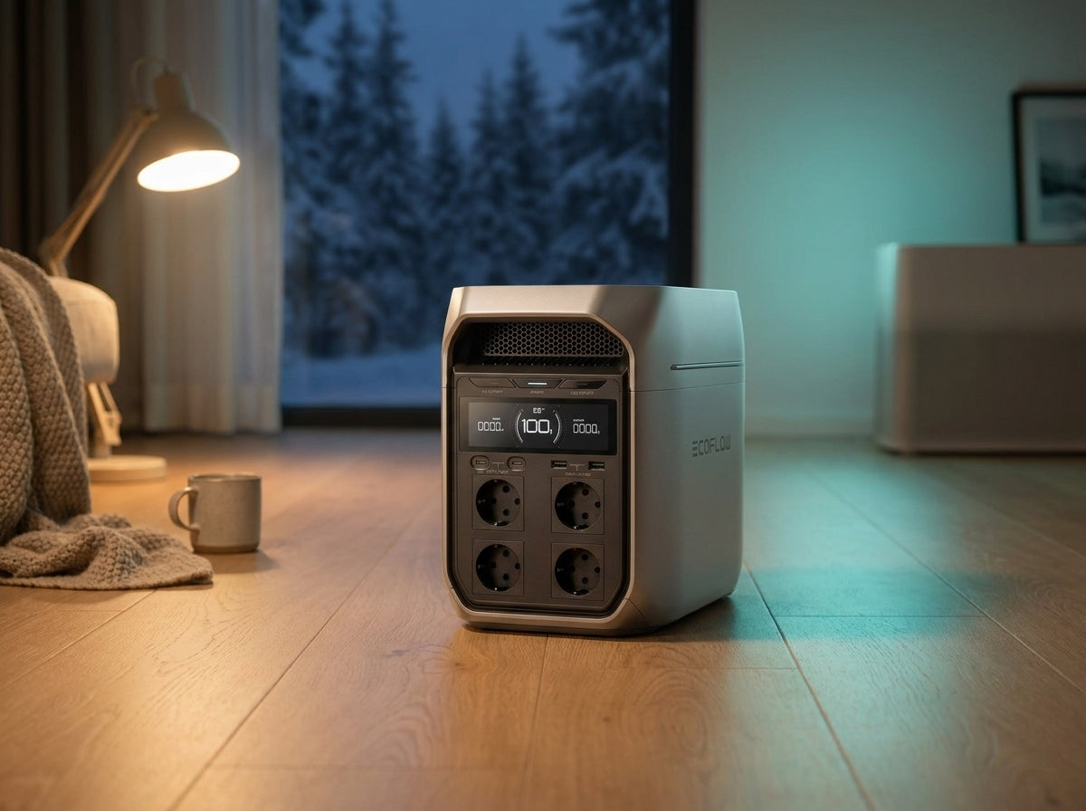 EcoFlow DELTA 3 Plus i hemmiljö